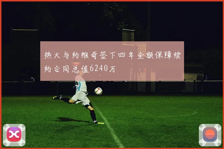 热火与约维奇签下四年全额保障续约合同总值6240万