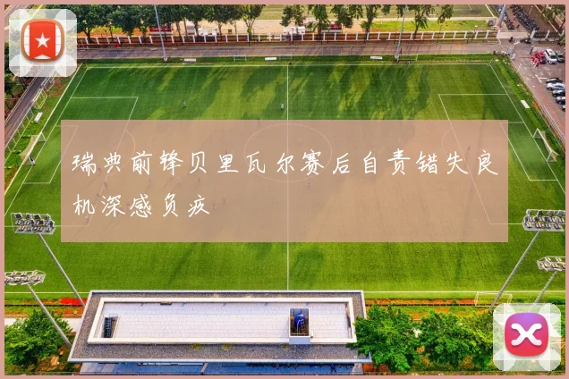 瑞典前锋贝里瓦尔赛后自责错失良机深感负疚